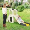 Safstar 6 in 1 Climber Slide Playset w/Basketball Hoop, Ring Toss, Indoor Outdoor Freestanding Kids Slide for Kids Age 3-8 - 3 of 4
