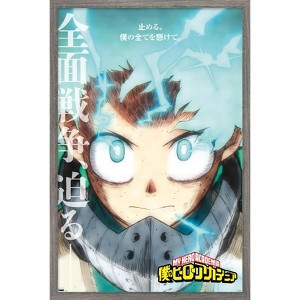 Trends International My Hero Academia: Season 6 - Deku Key Art Framed Wall Poster Prints - 1 of 4