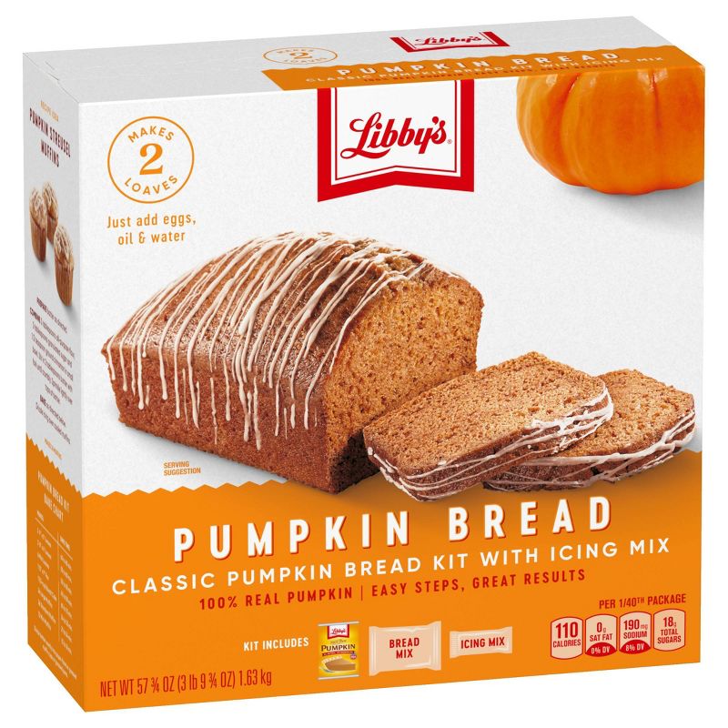Libby&#39;s Pumpkin Bread Kit - 57.75oz, 2 of 6
