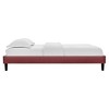 Modway Reign King Performance Velvet Platform Bed Frame - 2 of 4
