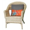 20"x20" Oversize Indoor/Outdoor Lobster Square Throw Pillow Orange - Liora Manne - image 2 of 3