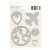 American Crafts Coast-to-Coast Metal Die Set-5/Pkg - 2 of 4