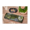 tagltd Lush Decorative Rectangular Iron Tray, 16.14L x 6.3W inches - 2 of 2