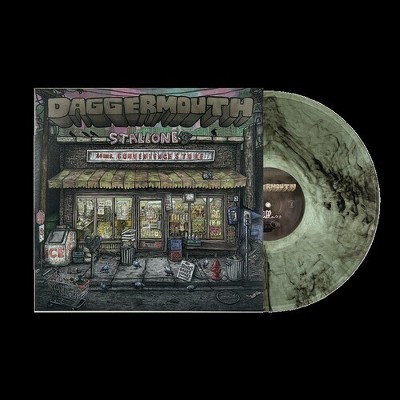 Daggermouth - Stallone - Coke Bottle W/ Black Swirl (Colored Vinyl Green)