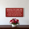 Slickblue Inspirational Wood Wall Sign – Life Is A Ride Quote – Rustic Decor Accent – 9x18 Inches, Multi Color Options - 2 of 3