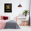 Stupell Industries Gleaming Fashion Brand Logo Black Floater Framed Canvas Wall Art - 2 of 4
