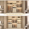 Besiost 24-In Closet Organizer with Drawers and Charging Station - 4 of 4