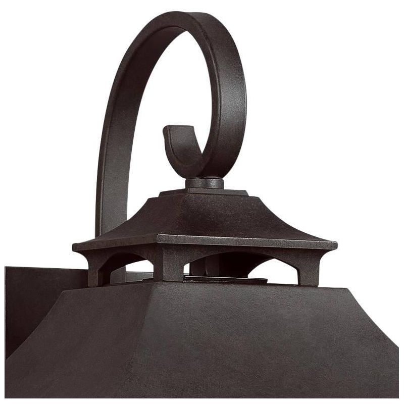 Generation Lighting Galena 16" High Sable Steel Outdoor Wall Light, 4 of 5