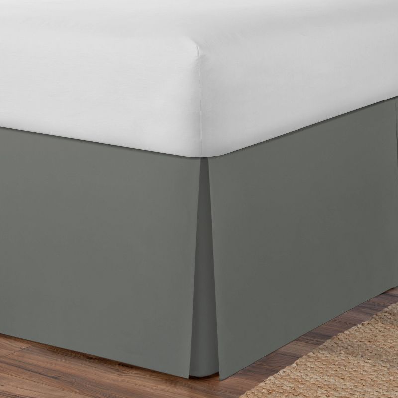 Underbed Storage 21" Drop Tailored Bedskirt - Space Maker, 1 of 7