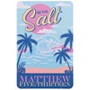 Dicksons Be The Salt - Matthew 5:13, Blue 3.8 x 2.5 Inch Laminated Cardstock Pocket Card Bookmark; Pack of 12 - 2 of 3