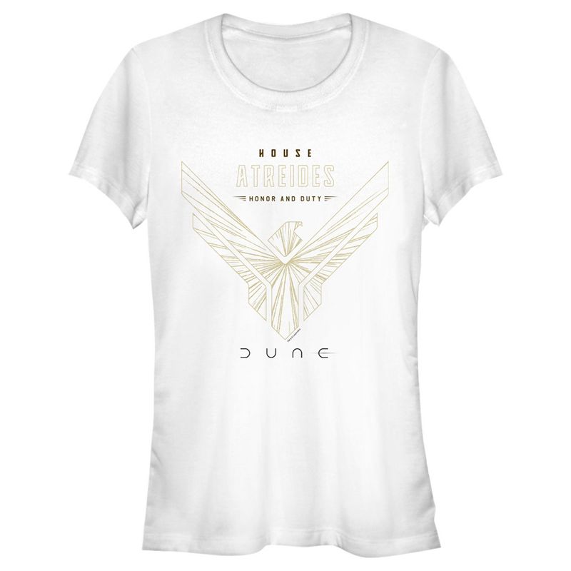Juniors Womens Dune House Atreides Eagle T-Shirt, 1 of 5