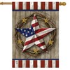 Briarwood Lane Everday House Flag 40x28 For Outdoor American Barn Star For Everday House Flag - 2 of 4