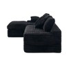 98'' Cloud L-Shaped Modular Sectional Sofa with Deep Seat and Convertible Sponge Cushions - 4 of 4