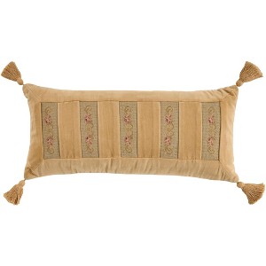 Mina Victory Vintage Floral Stripes Indoor Throw Pillow - 1 of 4