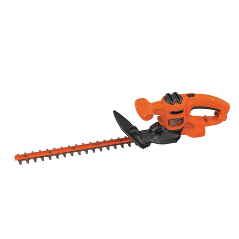  BLACK+DECKER Hedge Trimmer, Rotating Handle, Dual Blade Action  Blades, 3.3-Amp, 24-Inch (HH2455) : Power Hedge Trimmers : Patio, Lawn &  Garden