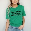 Simply Sage Market Women's Dear Santa Bring Me More Dogs Wavy Short Sleeve Graphic Tee - 2 of 4