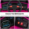 Sandinrayli 12V Kids Ride on Car, Electric Off-Road UTV Truck, Double Open Doors, Safety Belt, Horn, Music, and Lights for Kids 3-5 Years - 4 of 4
