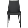 Summerset 19" H Leather Side Chair (Set of 2) - FOX2014 - Safavieh Couture - 3 of 4