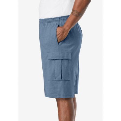 KingSize Lightweight Jersey Cargo Shorts