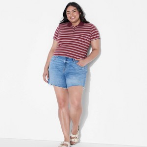Women's Short Sleeve Polo Shirt - Wild Fable™ - 1 of 4