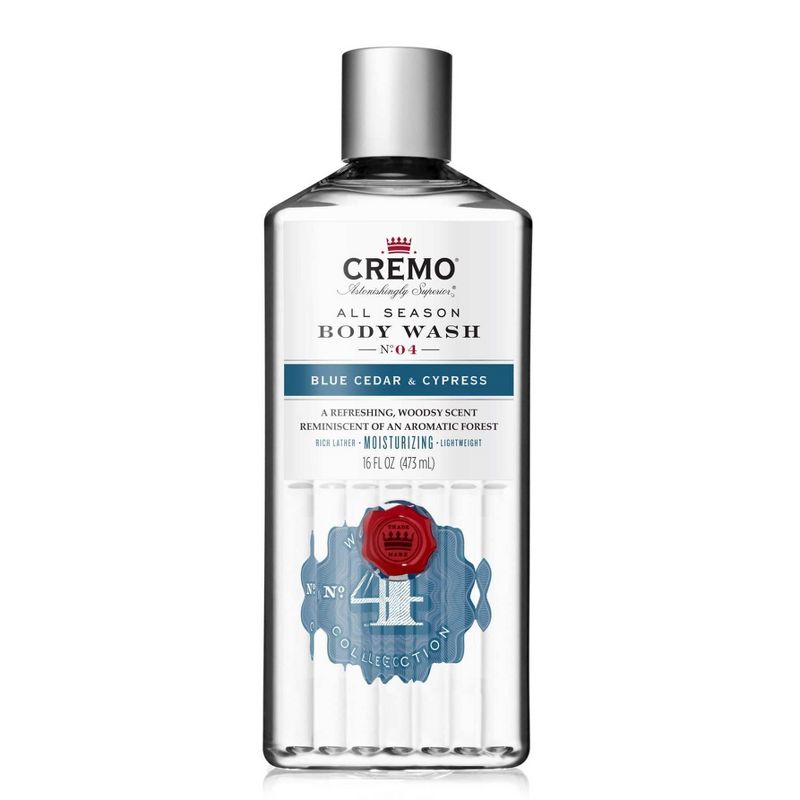 Cremo Blue Cedar &#38; Cypress Body Wash - 16 fl oz, 1 of 7