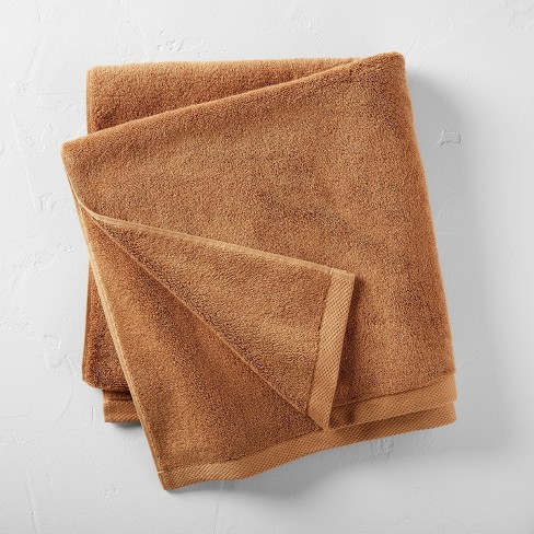Waffle Bath Towel Warm Brown - Casaluna™ : Target