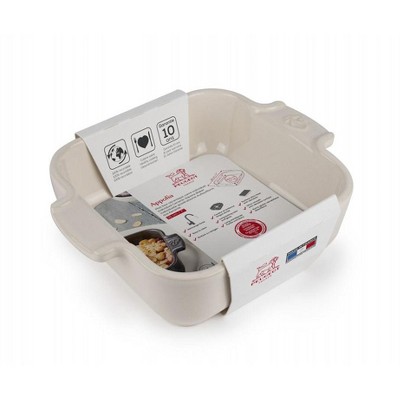 Peugeot Ecru Ceramic Non-Stick Petite Square Baking Dish