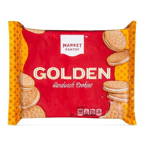 Golden Creme Cookies 18oz Market Pantry Target