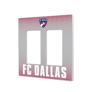 MLS Western Conference Teams Linen Hidden-Screw Light Switch Plate for Double Rocker - 1 of 4