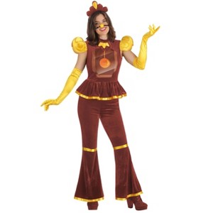 HalloweenCostumes.com Disney Women's Cogsworth Costume | Beauty and the Beast Costumes - 1 of 4
