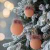 Whisen D3" Christmas Ball Ornaments, Glass Decorative Hanging Ball Christmas Tree Ornaments, Set of 12 - 2 of 4