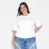 Women's Corset Tube Top - Wild Fable™ White - 2 of 3