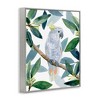 Stupell Industries Tropical Cockatoo & Greenery Framed Giclee Art - 2 of 4