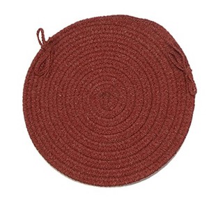 Colonial Mills Bristol Chair Pad, Rosewood - 1 of 1