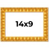 PosterPalooza | 14x9 Bamboo Picture Frame, UV Acrylic, 4 Finishes - Brown, Black, Gold, and Natural - 2 of 4