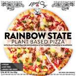 Tattooed Chef Rainbow State Frozen Plant Based Wood-fired Pizza - 15oz