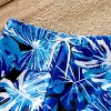 PATPAT Family Matching Swimwear Floral Print Ruffled One Piece Swim Trunks Shorts - 3 of 4