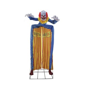 Morris Costumes Animated Looming Clown Walk-Through Halloween Decoration - 10 ft - Multicolored - 1 of 1