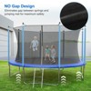 10FT 12FT 14FT 16FT Trampoline with Safety Enclosure & Ladder - Recreational Trampolines for Kids/Adults, ASTM Certified Outdoor Bounce - 3 of 4