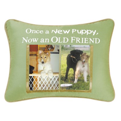 C&F Home 12" x 16" New Puppy Quilted Pillow