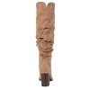 Journee Collection Womens Aneil Stacked Heel Knee High Boots - 3 of 4