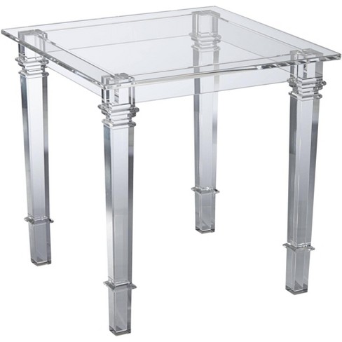 Lucite on sale side tables