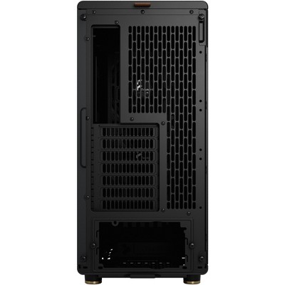 Fractal Design Charcoal Black Mid-Tower PC Case with Walnut Front