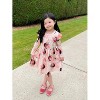 Disney Princess Toddler Moana Ruffle Sleeve Dress Long Sleeve A Line Dresses - 4 of 4