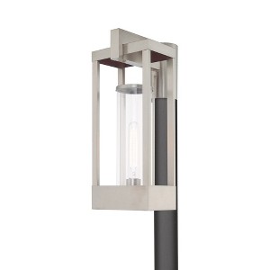Livex Lighting Delancey 1 - Light Wall Light in  Brushed Nickel - 1 of 4