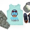The Juniper Shop SmileyWorld Cool Summer Ice Cream Blue Youth Tank Top - 3 of 4