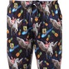 SpongeBob SquarePants Mens' Patrick Star Galaxy Tossed Sleep Pajama Pants Purple - 3 of 4