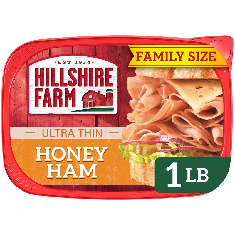 Hillshire Farm Ultra Thin Honey Ham - 16oz, 1 of 9