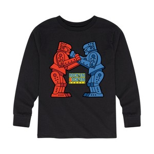 Boys' - Rock 'Em Sock 'Em Robots - Rock Em Robots Long Sleeve Graphic T-Shirt - 1 of 4