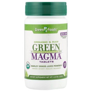 Green Foods Green Magma®, Barley Grass Juice Powder , 250 Tablets, 4.4 oz (125 g) - 1 of 4